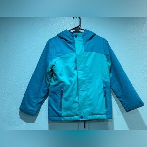 All in Motion Aqua Blue Kids Puffer Coat